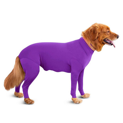 Μεσαίου και μεγάλου σκύλου Onesie Prevent Shedding Hair Surgery κοστούμι αποκατάστασης Φόρμα για κατοικίδια Αθλητικό πουκάμισο για μείωση του άγχους Ρούχα μπλούζα