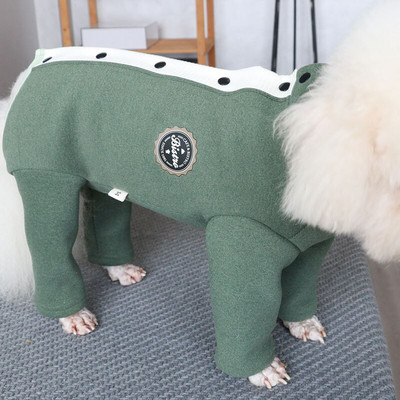 Overal pre domácich miláčikov pre malých psov, teplé zimné oblečenie, mäkké zahusťovacie fleecové oblečenie, chráni brucho, pyžamo pre šteniatka, kabát pre čivavu