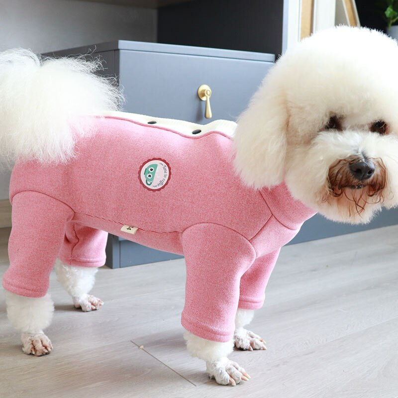 Overal pre domácich miláčikov pre malých psov, teplé zimné oblečenie, mäkké zahusťovacie fleecové oblečenie, chráni brucho, pyžamo pre šteniatka, kabát pre čivavu