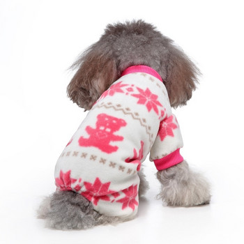 Пижами за кучета Зимни дрехи за кучета Топли гащеризони Палто за малки кучета Кученце Куче Котка Чихуахуа Померан Дрехи Гащеризони
