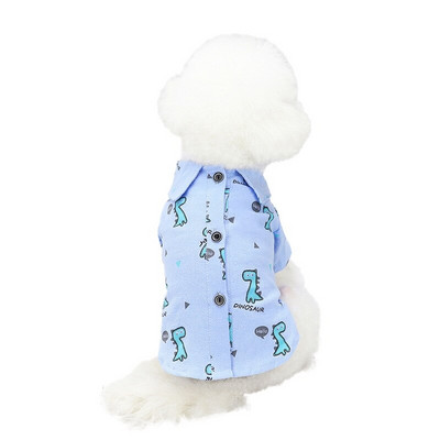 Pet Dog Dinosaur T-Shirt Άνοιξη Καλοκαίρι Νέα Casual Fashion Απαλά κοντομάνικα ρούχα για σκύλους