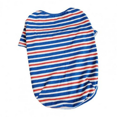 Îmbrăcat destul de apropiat Tricouri pentru câini cu dungi Pulover Tricou pentru animale de companie Elegant pentru ocazional