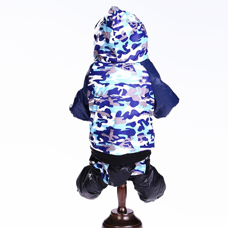 Pet Dog Camuflaj Salopetă Hanoră pentru câini Salopetă pentru câini Haine calde Fleece Toamnă Iarnă Pentru Animale de companie mici, mijlocii, DOGGYZSTYLE