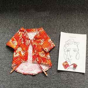 Nové japonské kimono tričko pre šteňatá, letné tričko, oblečenie pre domáce zvieratá pre malé a stredné psy, mladšie ako pinč, shiba inu, mops GZC06