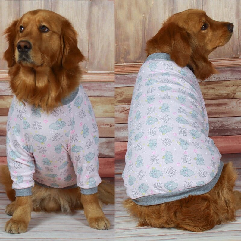 Dideli šunų rūbai pavasario ir vasaros grynos medvilnės šunų rūbai dviem kojoms Labradoro haskių dideli ir vidutinio dydžio šunų drabužiai šunų paltai