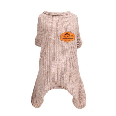 Koera kassi riided Puuvillane kampsun mantlid Jumpsuit Chihuahua riided talvejope kapuutsiga pidžaama kassipoeg kutsika koera kostüüm