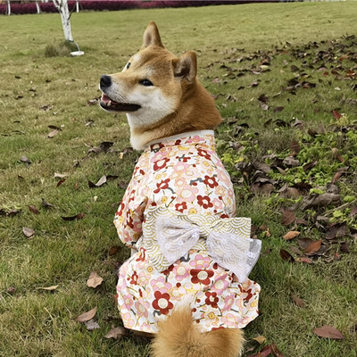 Oblečenie pre psov, japonské kimono pre kostýmy pre psov, sady pre psov, corgi, shiba inu, pudel, vianočné, veľkonočné pre psov, sviatočné kostýmy pre psov, cosplay