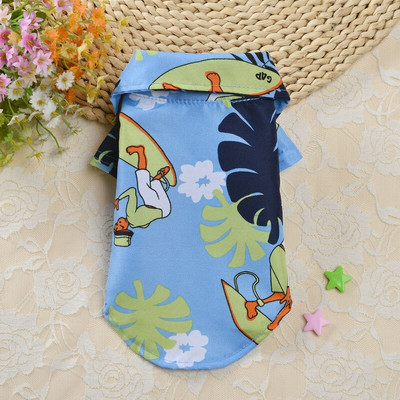 Oblečenie pre domáce zvieratá, letné, chladné, priedušné, tričká pre psov, tenké, módne, roztomilé, s krátkym rukávom, tričká pre domáce zvieratá