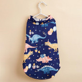 Cămașă pentru câine bun, super moale, ușoară, pentru cățeluș, tricou cu nasturi, rezistent la decolorare