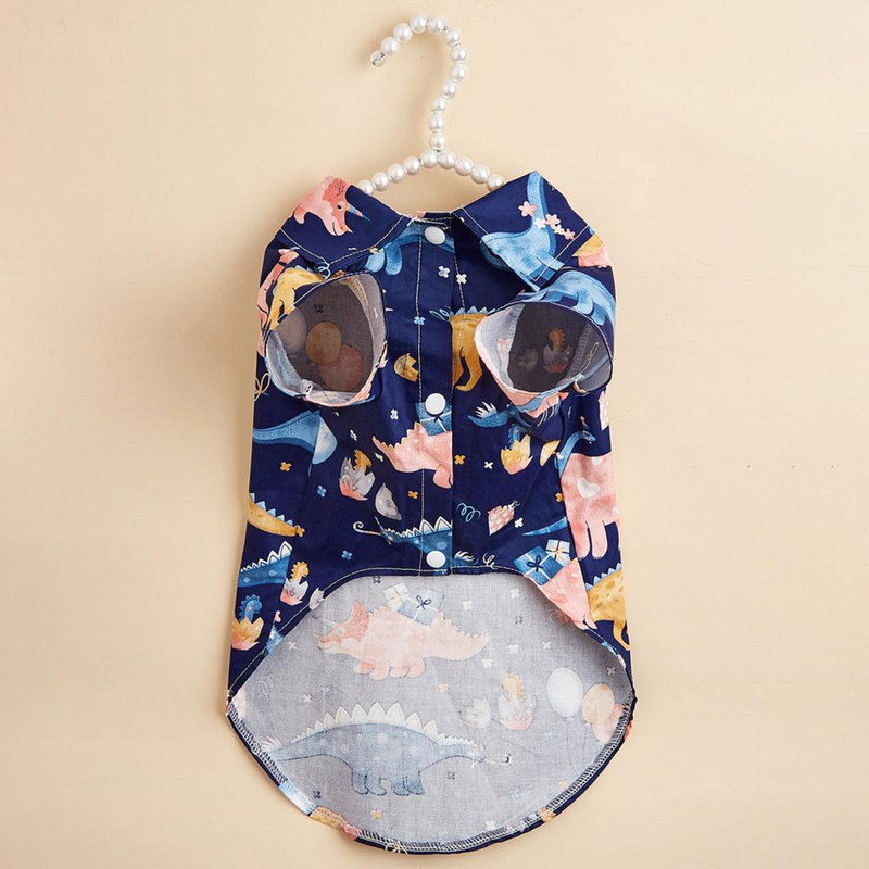 Cămașă pentru câine bun, super moale, ușoară, pentru cățeluș, tricou cu nasturi, rezistent la decolorare