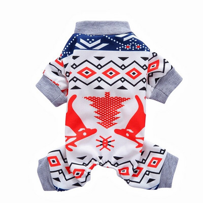 Haine pentru animale de companie de Crăciun pentru salopetă pentru câini Îngroșați pijamale calde pentru câini Îmbrăcăminte de Halloween Costum de pisică Haine pentru câini Îmbrăcăminte de iarnă pentru pisici