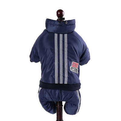 Žieminiai šunų drabužiai Vilnos kombinezonai šunims Šilti šunų paltai Naminių gyvūnėlių drabužiai mažiems šunims Šuniuko striukė šunų paltai keturių kojų kombinezonai