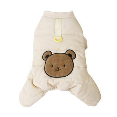 Haine de iarnă pentru câini, cu patru picioare, salopete pentru câini, salopete, haine pentru cățeluș, jachetă Yorkshire, pomeranian, bichon, caniche, îmbrăcăminte pentru animale de companie