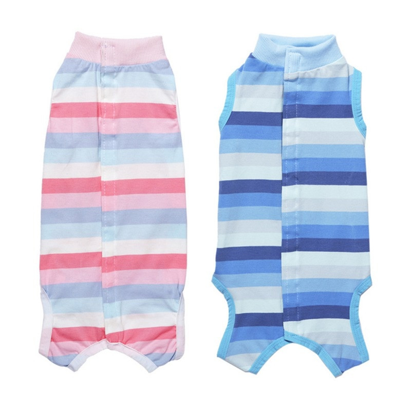 Oblečenie pre domáce zvieratá, štvornohý overal, oblečenie pre psov, údržba oblečenia, zotavovací oblek, proti olizovaniu rán po operácii