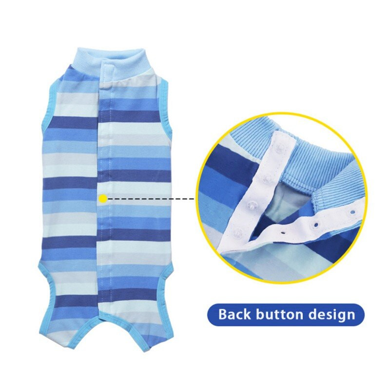 Oblečenie pre domáce zvieratá, štvornohý overal, oblečenie pre psov, údržba oblečenia, zotavovací oblek, proti olizovaniu rán po operácii