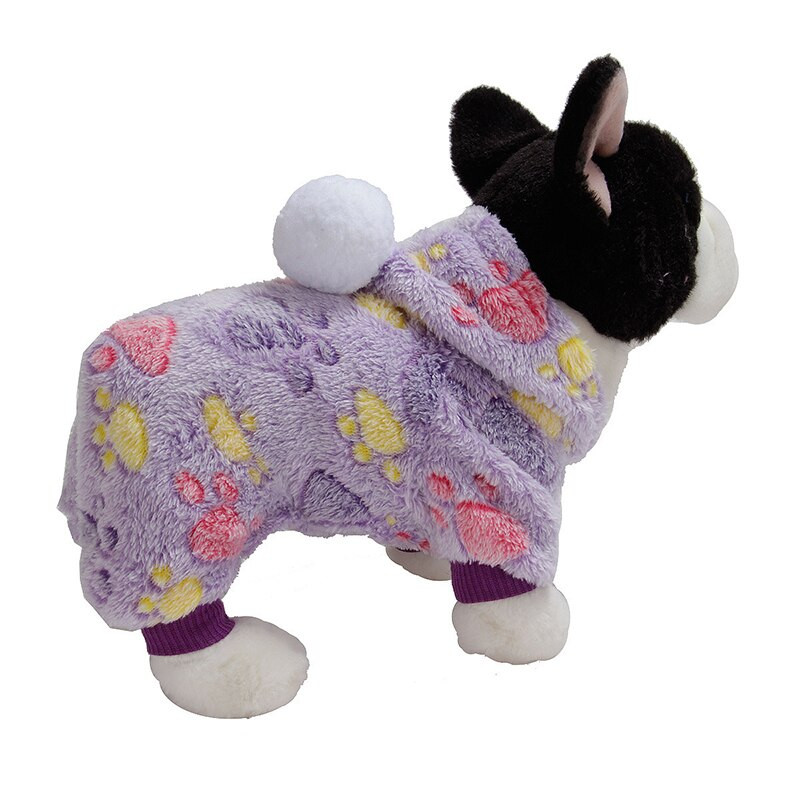 Koerariided Pidžaamad Fliisist kostüüm Talvine Koerariided Nelja jalaga soojad lemmikloomariided Väikese koera tähe kostüümirõivad