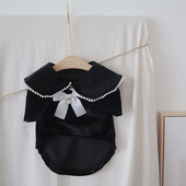 Koerariided Sügis- ja Talvine soojad Prantsuse buldogi šnautseri koerte särk Lady Retro Pearl Velvet koeratopp väikestele ja keskmistele koertele