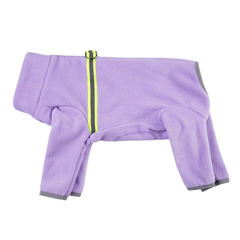 Fliisist koerariided helkurdavad reguleeritavad soojad talveriided väikestele koertele.