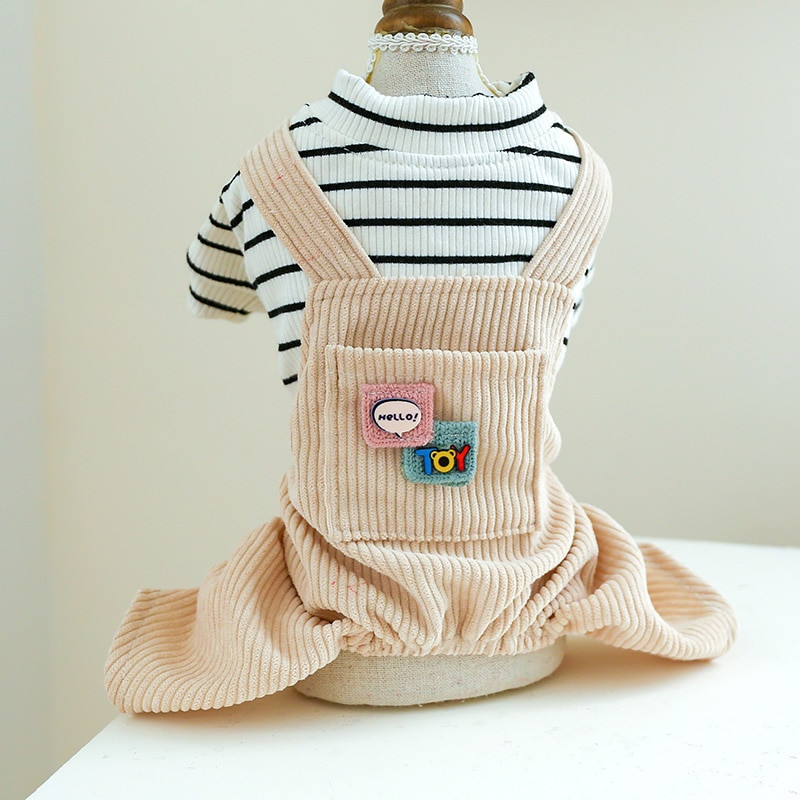 PETCIRCLE Koerariided Mustvalgetriibuline Taskukombinesoon Mantel sobib väikesele koerale Kutsikas Lemmikkass Kogu hooaja Pehme Kostüüm Lemmiklooma riie