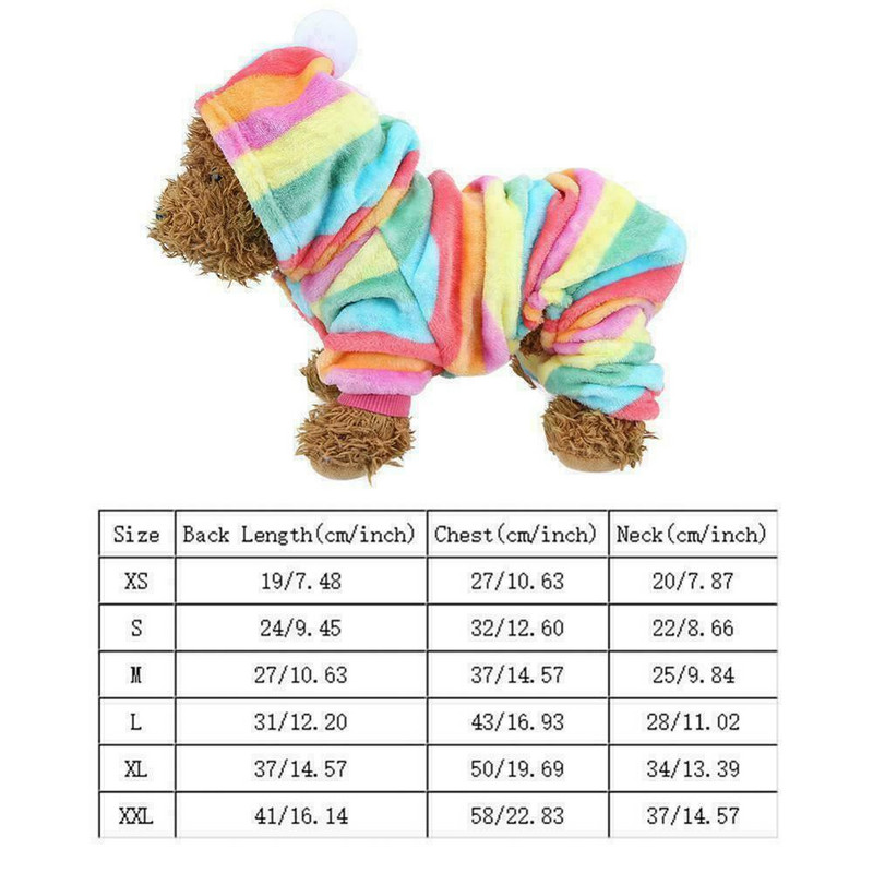 Μαλακό Fleece Σαλόνι για Σκύλους Χειμερινά Ζεστά Ρούχα Σκύλου για Μικρά Σκυλιά Στολή Chihuahua Pug Ρούχα γαλλικού μπουλντόγκ