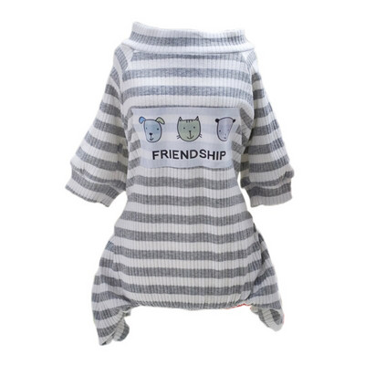 Salopetă din bumbac moale pentru câini pisici pijamale pentru câini de talie mică Pudel Yorkshire Bulldog francez Katten Salopete mascotas Haine Îmbrăcăminte