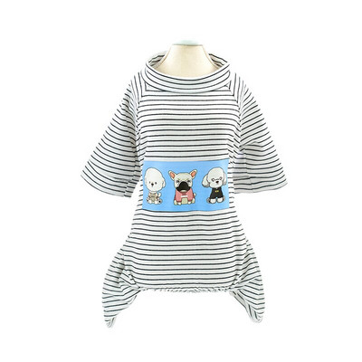 Salopetă din bumbac moale pentru câini pisici pijamale pentru câini de talie mică Pudel Yorkshire Bulldog francez Katten Salopete mascotas Haine Îmbrăcăminte