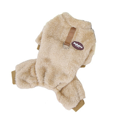 Šuniukų vilnos drabužiai naminiams gyvūnėliams mažiems ir vidutiniams šunims, kombinezonas Chihuahua prancūzų buldogo jorkiečio kostiumo drabužiai šunų reikmenys