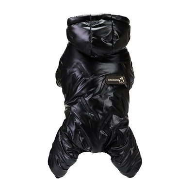 Žieminiai naminių šunų drabužiai Šilti šunų drabužiai mažiems šunims šuniukų kailis stori drabužiai vandeniui atsparūs šunims striukė Drabužiai talismanai