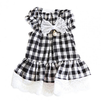 Lijepa suknja za kućne ljubimce Odjeća za pse živih boja Haljina za pse Princess Odjeća za pse s leptir mašnom