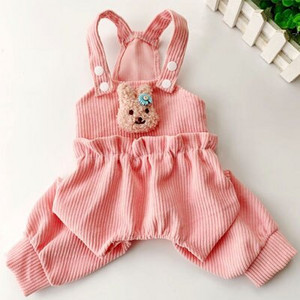 Armsad koerte kombinesoonid koerariided roosad, kollased rihmad, kostüümid, chihuahua lemmikloomade kombinesoonid, pidžaamad väikestele keskmistele koertele XXL