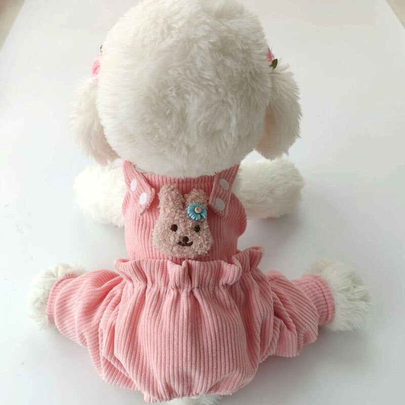 Armsad koerte kombinesoonid koerariided roosad, kollased rihmad, kostüümid, chihuahua lemmikloomade kombinesoonid, pidžaamad väikestele keskmistele koertele XXL