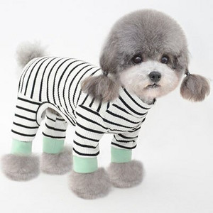Grynos medvilnės drabužiai šunims Mėlyna rožinė smėlio spalvos nėrinių megztiniai kačių šunų paltai Kombinezonas Pižama mažiems šunims Čihuahua Bichon Kombinezonai šunims