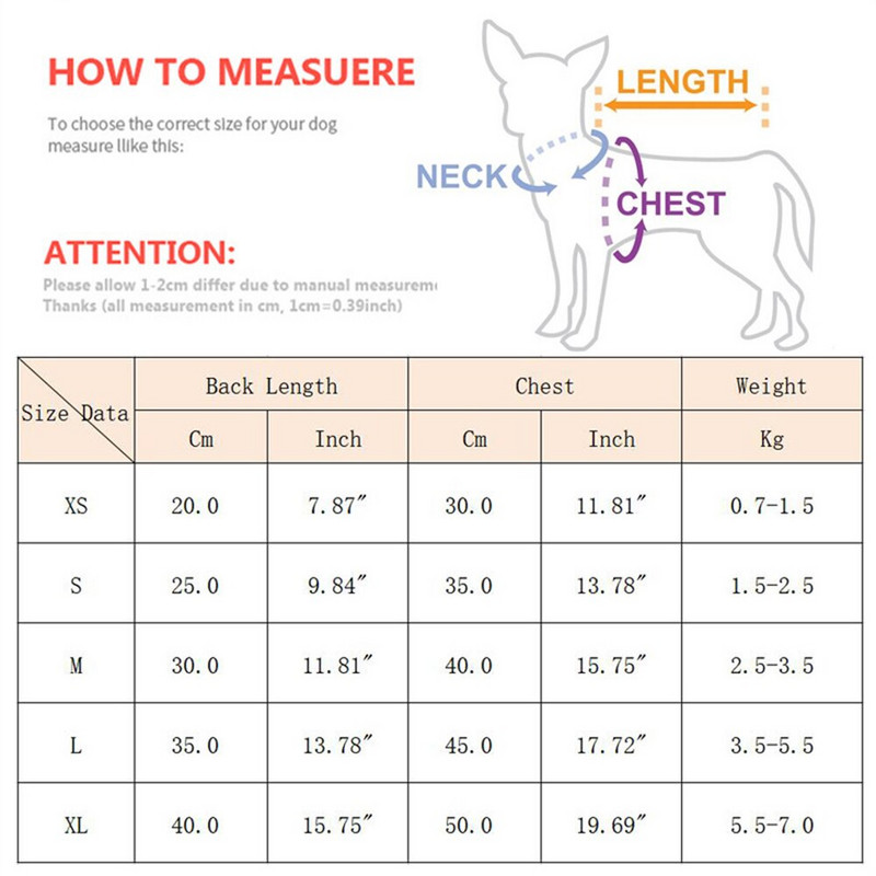 Χειμερινή ζεστή φόρμα για σκύλους για μικρά σκυλιά Fleece Puppy Cat Pijamas Pet Rompers Shih Tzu Yorkie ropa para perros medianos
