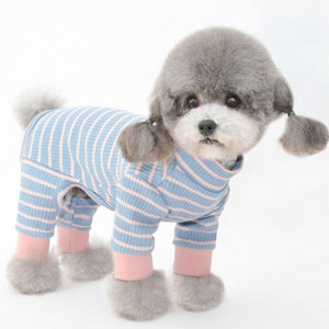 Ribad Koerariided Kassi Jumpsuit Kõrge kraega pikkade varrukatega 4 jalaga särk Pusa Pidžaama Väikestele Koertele Mops Magamisriided Kombinesoonid XL