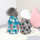 Dress Up Poliester Hawaii Style Print Majica s kućnim ljubimcem, psom, mačkom, dekoracija za dom