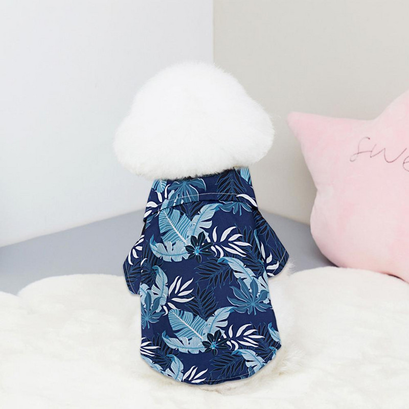 Dress Up Poliester Hawaii Style Print Majica s kućnim ljubimcem, psom, mačkom, dekoracija za dom