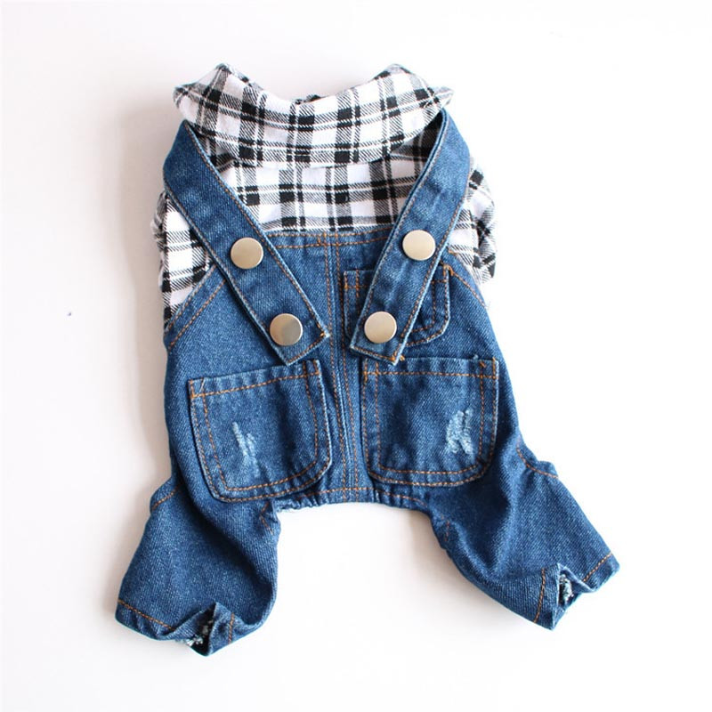 17 štýlov, módny džínsový overal pre psov, rifle pre šteniatka, kovbojské tepláky, oblečenie pre psov, yorkshirský teriér, čivava, kabát 20E