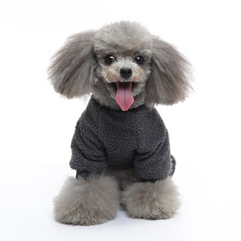 Πιτζάμες για σκύλους Χειμερινά ρούχα για σκύλους Dot Print Ζεστή φόρμα για μικρά σκυλιά Puppy Dog Cat Chihuahua Pomeranian Nightshirt Παντελόνι