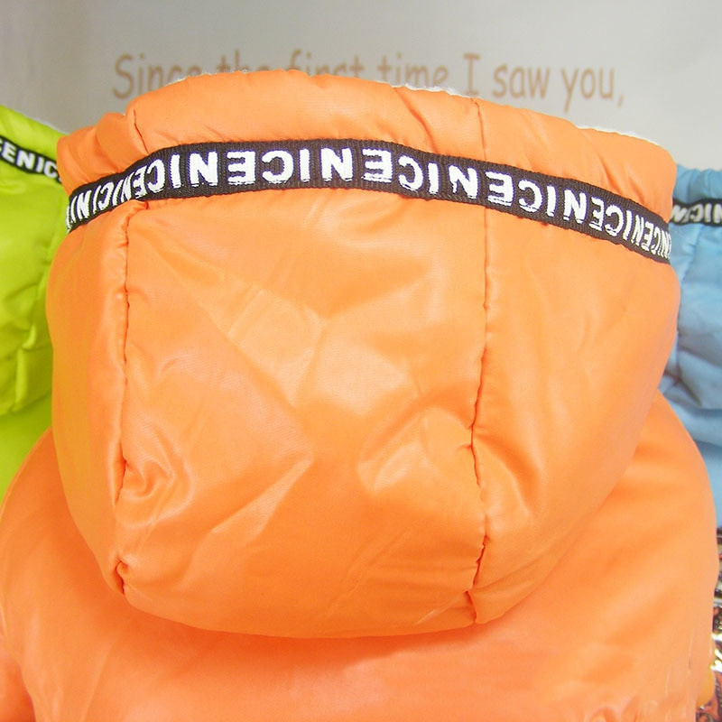 Salopetă ocazională din poliester pentru câini Hanorace calde de iarnă Haina pentru animalele de companie Haina pentru cățelușa Costume pentru animalele de companie Îmbrăcăminte pentru câini de talie mică