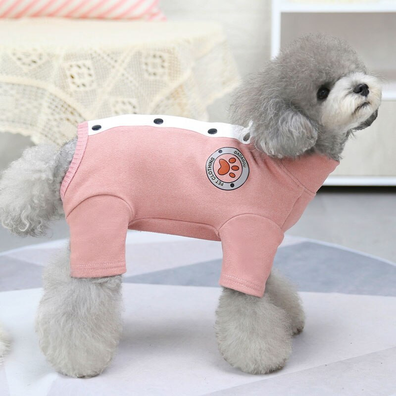 Haina caldă pentru câini, iarnă, salopetă pentru câini, pijamale pentru câini de talie mică, chiwawa, cățeluș, burtă înfășurată pentru câini, costum de trening, salopete, pijamale