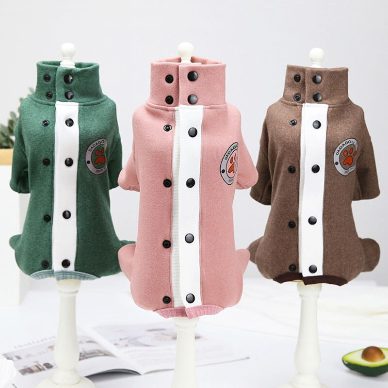 Haina caldă pentru câini, iarnă, salopetă pentru câini, pijamale pentru câini de talie mică, chiwawa, cățeluș, burtă înfășurată pentru câini, costum de trening, salopete, pijamale