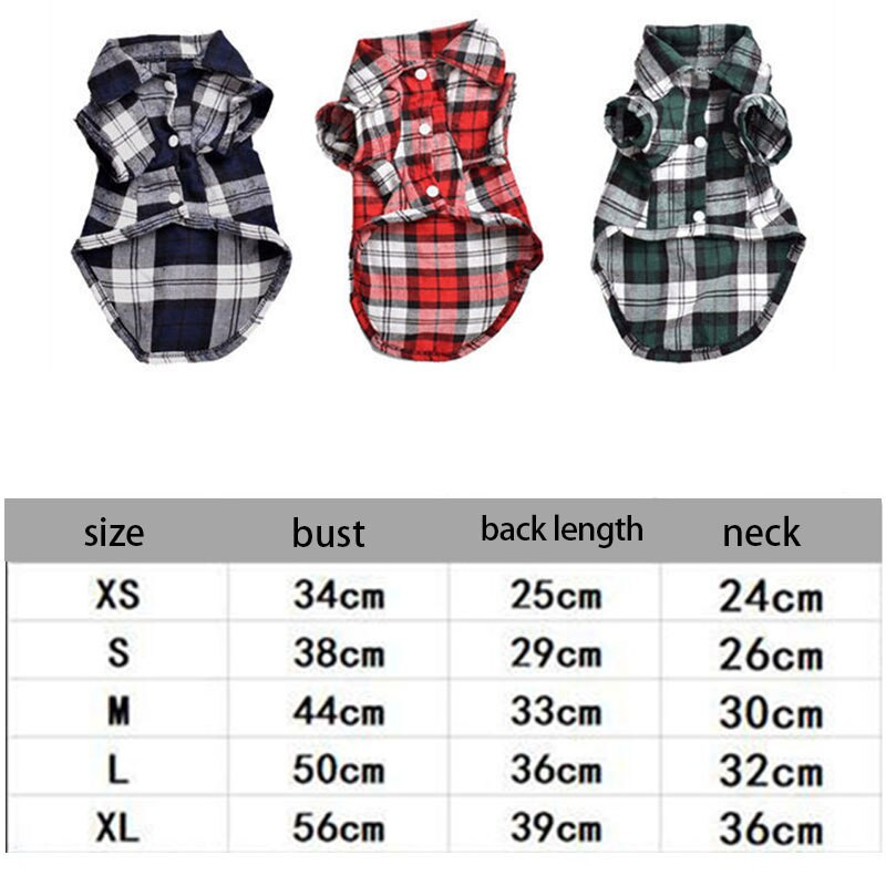 Koerasärgid Ruudulised lemmikloomade reväärid Mantlid väikestele koertele Puuvillane kutsika kassi riided Kutsika vest Suvine T-särk Lemmikloomade tarvikud
