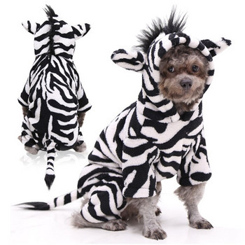 Ζεστά ρούχα για σκύλους Χειμερινές κουκούλες για σκύλους Ρούχα με χαριτωμένο σχήμα Fleece Ρούχα για κατοικίδια για μικρά σκυλιά Στολή για γάτες Ενδύματα Πυτζάμες Ολόσωμη φόρμα