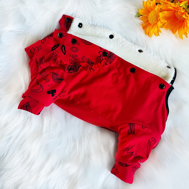 Oblečenie pre psov pre dievčatá, zimné oblečenie pre psov, overal, psí kostým, yorkshirský pudel, bišón, pomeranian, bradáč, kabát