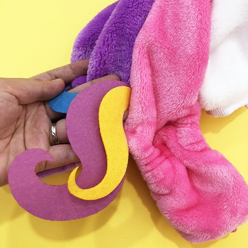 Žiemos augintinio kombinezonas Sweet Unicorn kostiumas Yorkie Chihuahua šuniuko drabužiai mažiems šunims Minkštos šiltos vilnos šunų pižamos