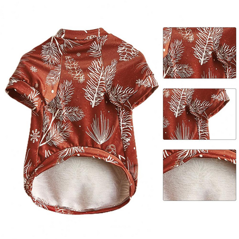 Vynikajúci kostým pre šteniatka, praktické oblečenie pre domáce zvieratá bez alergií, mikina s hrubou potlačou pre šteniatka