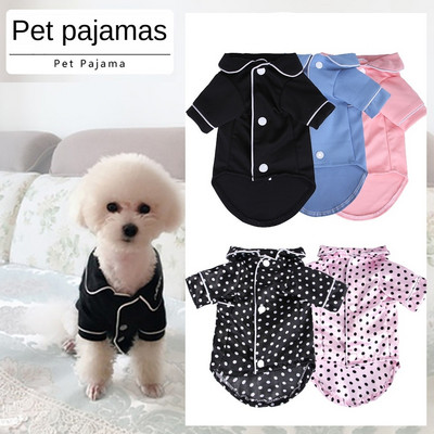 Φλυτζάνι τσαγιού για σκύλους Σπίτι Σκύλος Μικρός σκύλος Teddy Bichon Πλεκτά Ρούχα Καλοκαιρινά Ρούχα για κατοικίδια Πιτζάμες για σκύλους Πιτζάμες Σπίτι Φορέστε πουκάμισο σκύλου ρούχα για σκύλους