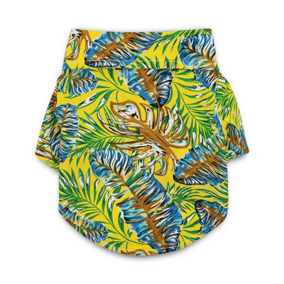 Havajské letné plážové tričká pre psov, priedušné oblečenie pre malé psy, šteniatka, mačky, čivavy, oblečenie, tričko, doplnky pre domáce zvieratá