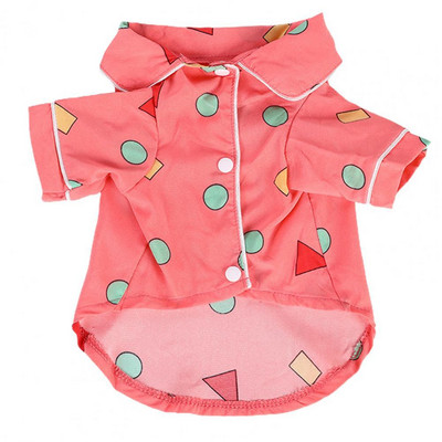 Mačací kostým, roztomilý psí ležérny odev, letný ležérny odev pre domáce zvieratá s dvoma nohami