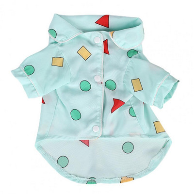 Mačací kostým, roztomilý psí ležérny odev, letný ležérny odev pre domáce zvieratá s dvoma nohami